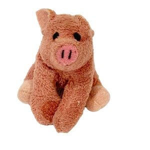 2006 Only Hearts Club Doll Pets SMOKEY‎ Pink Mini 2" PIG